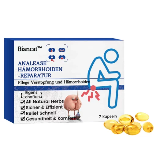 Biancat™ AnalEase Hämorrhoiden-Reparatur Kräuterkapseln