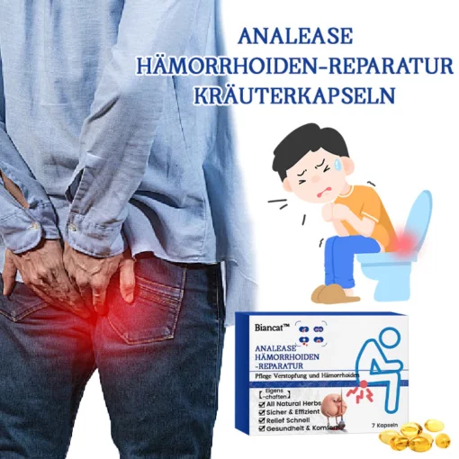 Biancat™ AnalEase Hämorrhoiden-Reparatur Kräuterkapseln