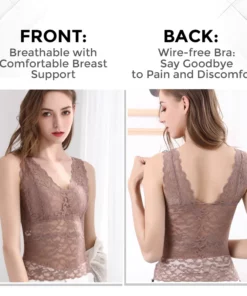 Biancat™ LymphVive Wireless Tank Top Lace Bra