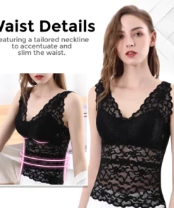 Biancat™ LymphVive Wireless Tank Top Lace Bra