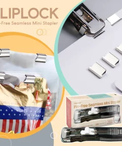 ClipLock Pin-Free Seamless Mini Stapler