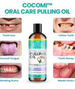 Cocomi™ Oral Care Pulling Oil - Solve All Oral Problems