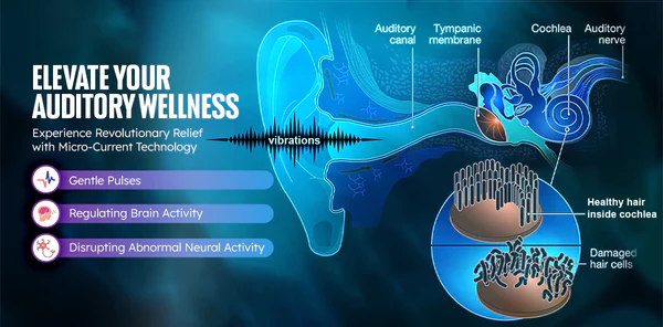 Dafeila™ SoniPulse Tinnitus Relief Soothing Aid
