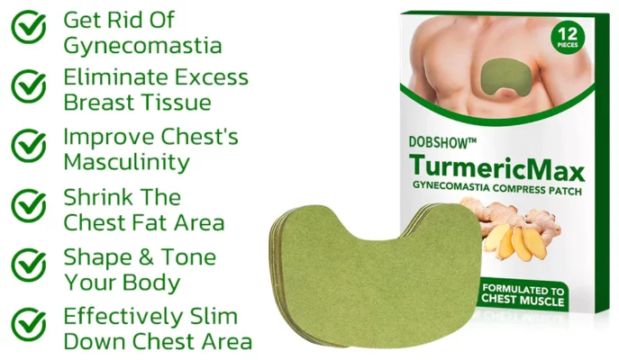 Dobshow™ TurmericMax Gynecomastia Compress Patch