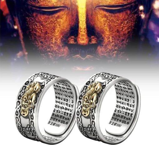 Feng Shui Pixiu Wealth & Protection Ring