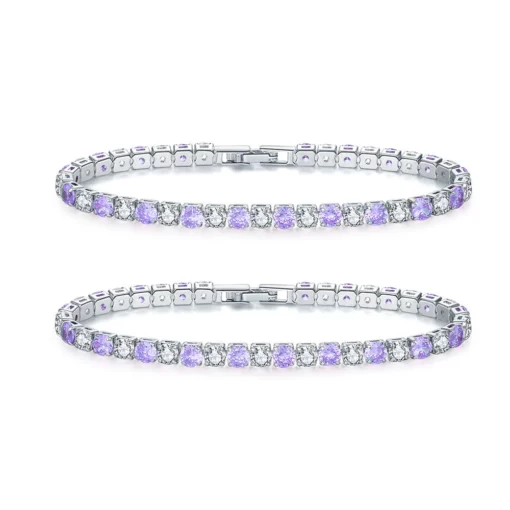 Lymphatic Magnetic Therapy Charoite Bracelet