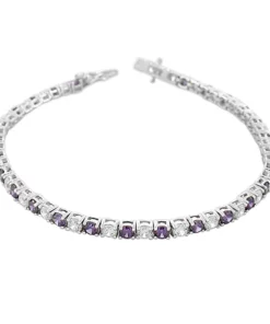 Lymphatic Magnetic Therapy Charoite Bracelet