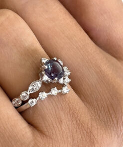 Lymphvity MagneTherapy Germanium Amethyst Ring