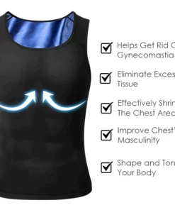 ManlyShape Gynecomastia Compression TankTop