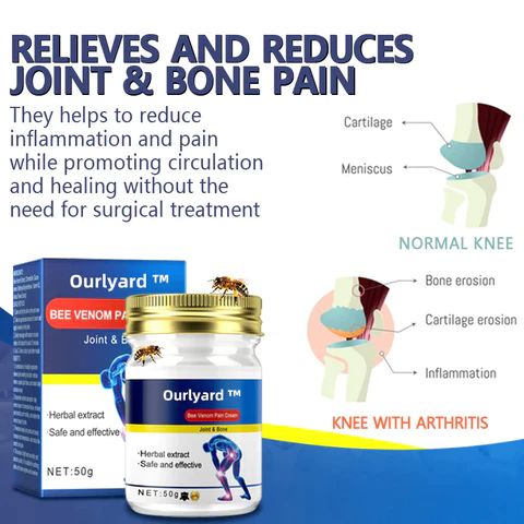 Ourlyard™ New Zealand Bee Venom Joint and Bone Therapy Advanced Cream