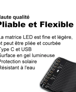 PANNEAU LED PERSONNALISABLE