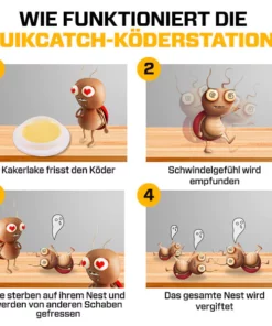 QuikCatch RoachAce Köderstation