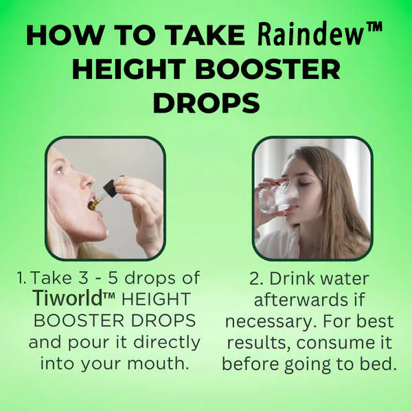 Raindew™ Height Booster Drops