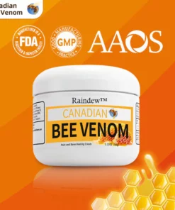 Raindew™ Canadian honey bee Venom Pain and Bone Healing Cream