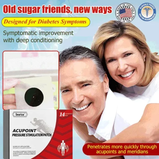 Seurico™ Acupoint stickers to control blood sugar