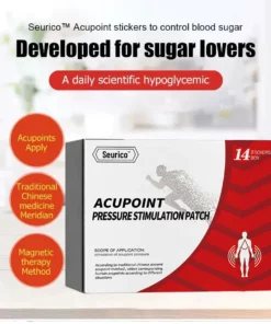 Seurico™ Acupoint stickers to control blood sugar