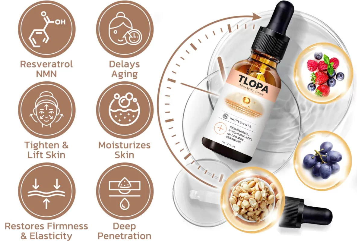 TLOPA™ New Formula Resveratrol Hyaluronic Acid Serum