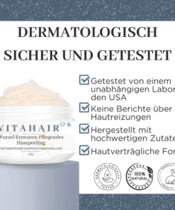 VITAHAIR™ Wurzel Erneuern Pflegendes Haarpeeling