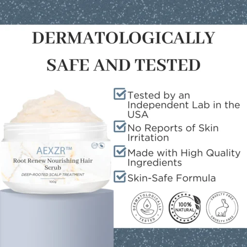 AEXZR™ Root Renew Nourishing Hair Scrub