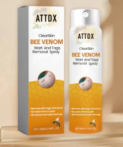 ATTDX ClearSkin Bee Venom Wart and Tags Removal Spray