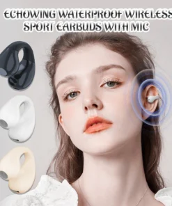 Biancat™ EchoWing Waterproof Wireless Sport Earbuds With Mic