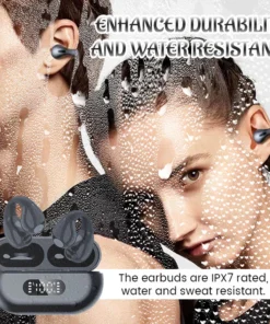 Biancat™ EchoWing Waterproof Wireless Sport Earbuds With Mic