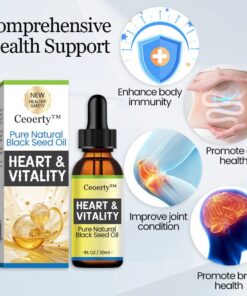 Ceoerty™ Heart & Vitality Pure Natural Black Seed Oil