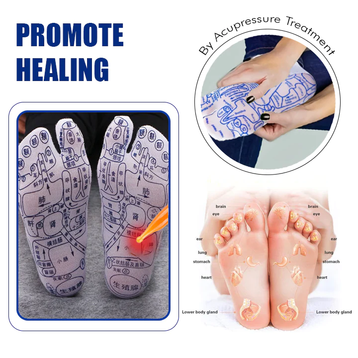 Oveallgo™ Foot Massage Socks and Acupuncture Tool Set