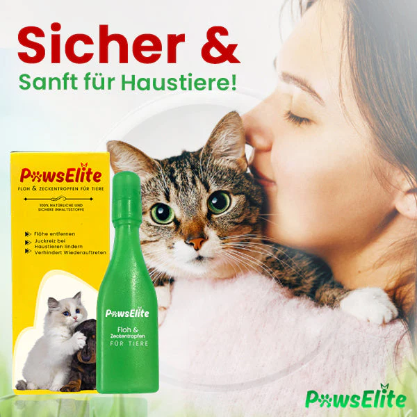 PawElite™ Floh & Zeckentropfen für Tiere