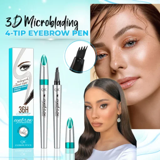 Seurico™ 3D Microblading 4-tip Eyebrow Pen