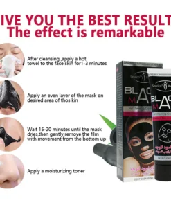 Seurico™ Bamboo Charcoal Deep Cleansing Blackhead Mask Purifying Peel