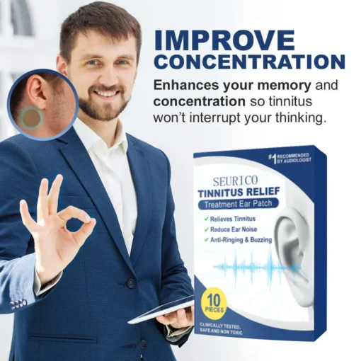 Seurico™ Tinnitus Relief Treatment Ear Patch