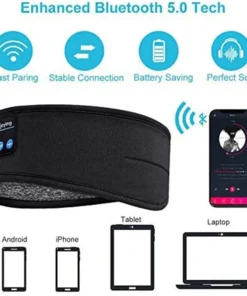 Seurico™ Wireless Bluetooth Sleep Aid Headset Headband