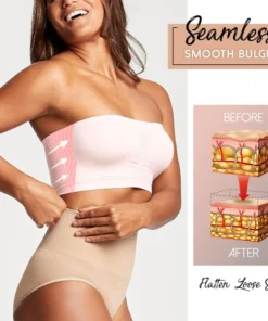 Supportive Seamless Bandeau Bra