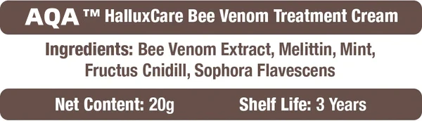 AQA™ HalluxCare Bee Venom Treatment Cream
