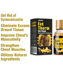 BEEGYNO™ FatTherm Bee Venom Gynecomastia Heating Oil