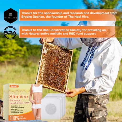 Biancat™ SlimVee Bee Venom Lymph Detox Patch