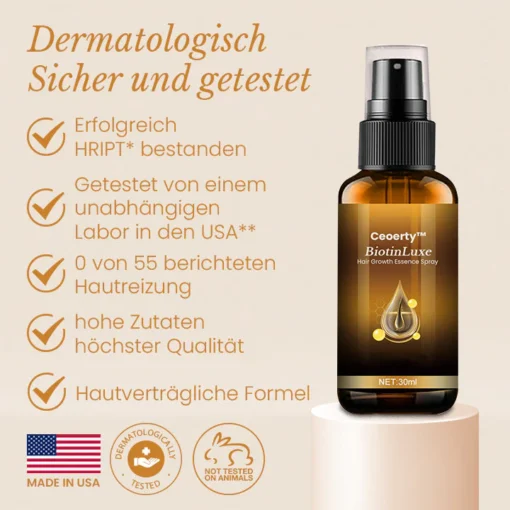 Ceoerty™ BiotinLuxe Haarwuchs-Essenz Spray