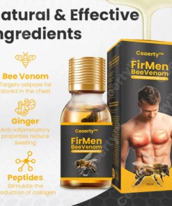 Ceoerty™ FirMen BeeVenom Gynecomastia Heating Oil