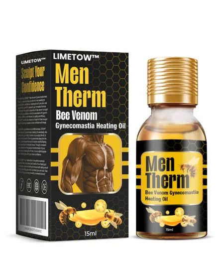 LIMETOW™ MenTherm Bee Venom Gynecomastia Heating Oil