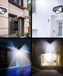 NOWORDUP™ Advanced Solar Security Lights: 128 LEDs, Triple-Mode Sensor