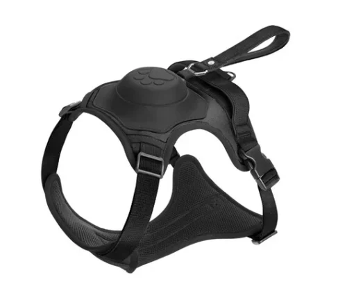 Pawsease™ Dog Harness with Integrated Retractable Lead