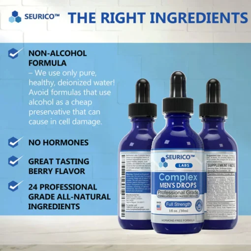 Seurico™ Labs Complex Men's Drops