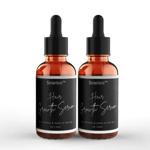 Seurico™Hair Growth Serum Designed for Black Women with Organic Herbs and Natural Vitamin