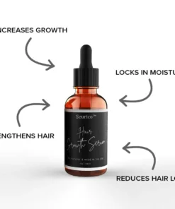 Seurico™Hair Growth Serum Designed for Black Women with Organic Herbs and Natural Vitamin