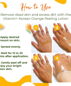 Vitamin+ Korean Orange Peeling Lotion