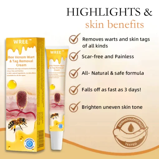 WREE™ Bee Venom Wart & Tag Removal Cream