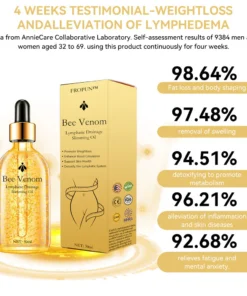 𝑭𝑹𝑶𝑷𝑼𝑵™ Bee Venom Lymphatic Drainage Slimming Oil