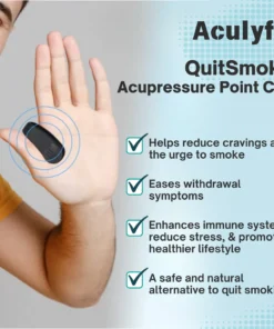 Aculyf™ QuitSmoke Acupressure Point Clip