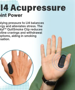 Aculyf™ QuitSmoke Acupressure Point Clip